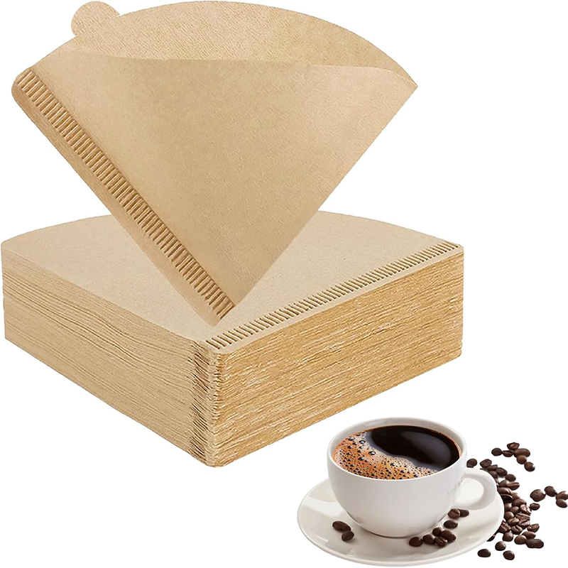 Coffee Equipment Distributor - 100Pcs Coffee Filter Papers(1-4 Cups) Disposable