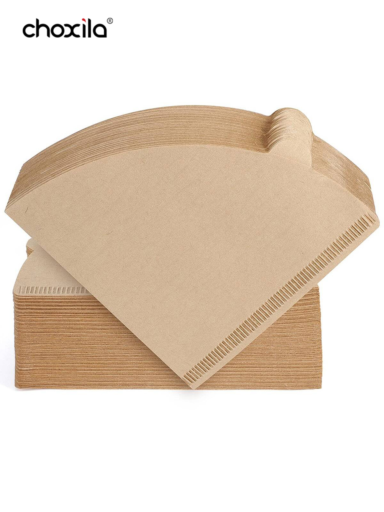 Coffee Equipment Distributor - 40pcs/100pcs/200pcs Coffee Filter Paper, V-shaped Paper