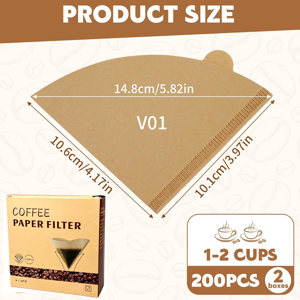 Coffee Filters 200 Count Cone  - Coffee Equipment Distributor review and price