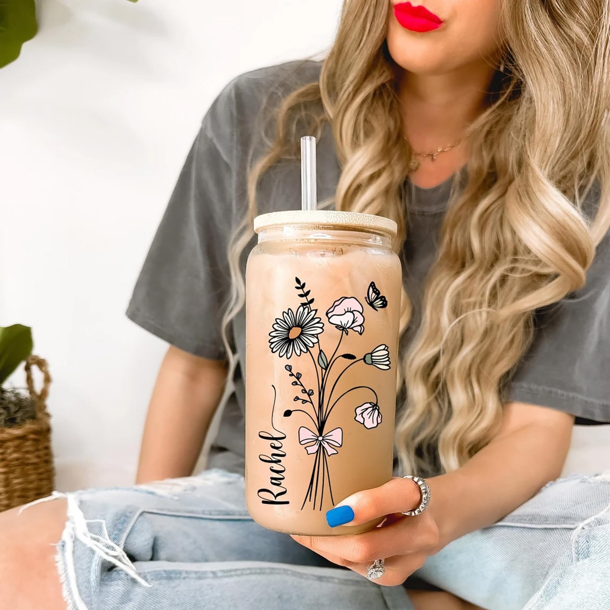 Customized Cute Cup Bottle Wit - Coffee Equipment Gift review and price