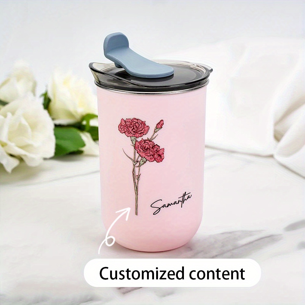Personalized Birth Flower Coff - Coffee Equipment Gift review and price
