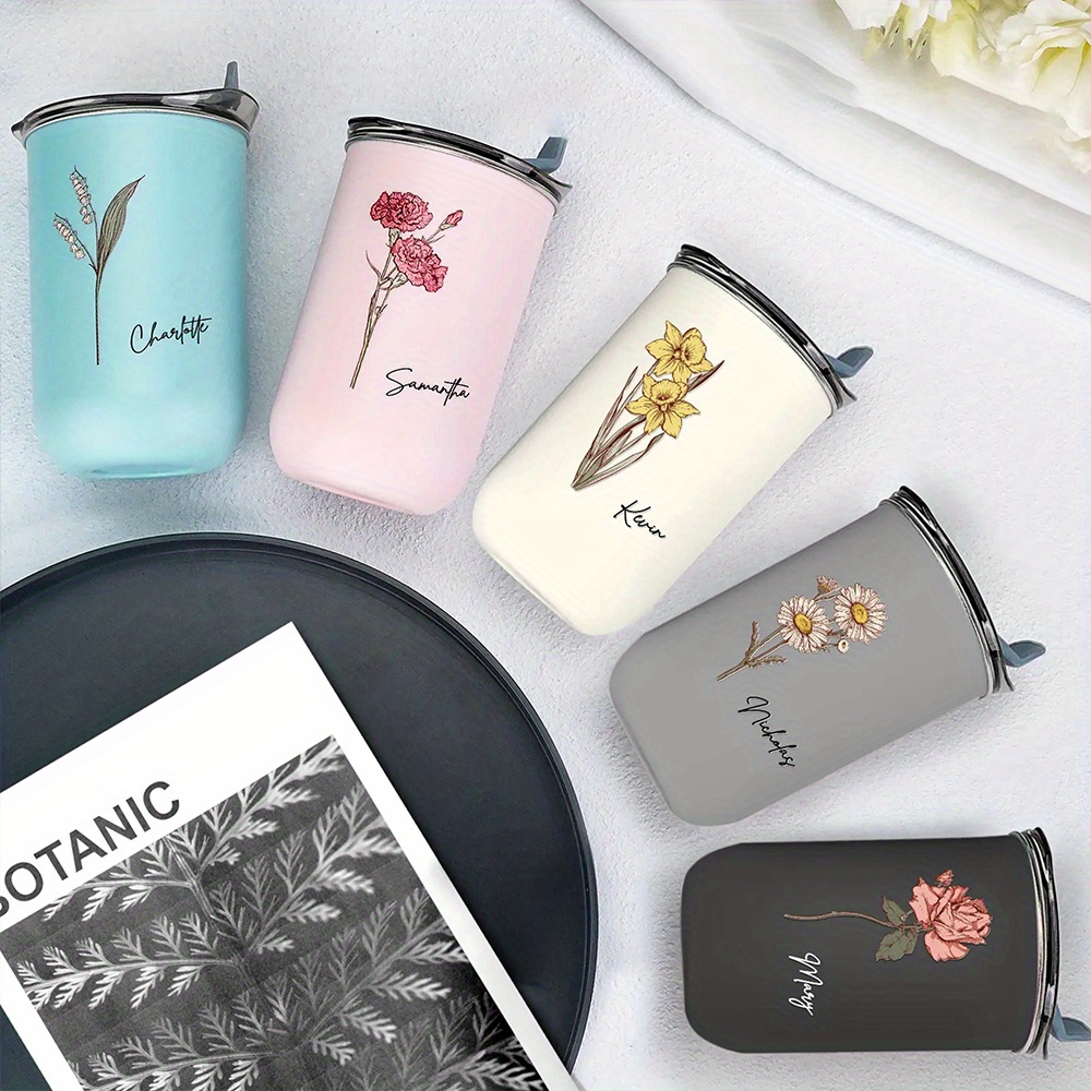 Personalized Birth Flower Coff - Coffee Equipment Gift review and price