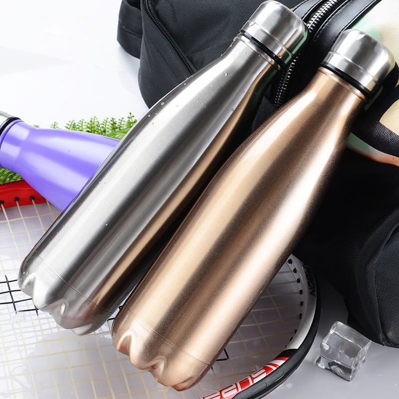 DIY Vacuum Water Bottles 500ML - Coffee Equipment Logo review and price