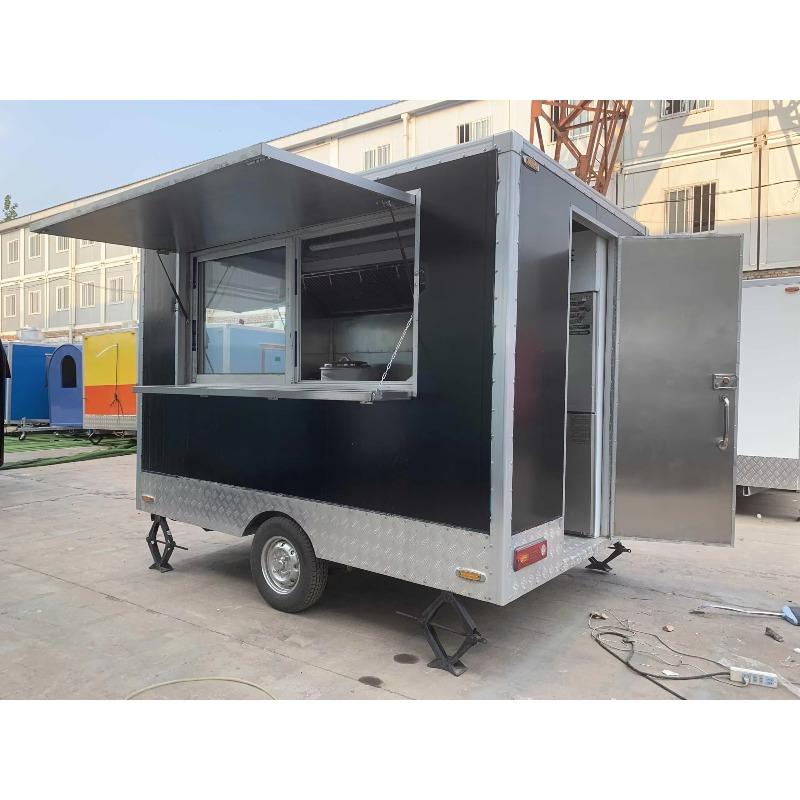 Mobile Square Food Trailer Ful - Coffee Equipment Price review and price